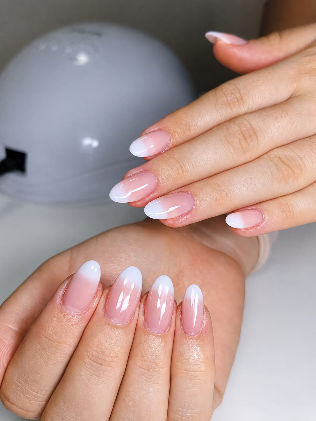 Banho de gel — trabalho da Nathalia